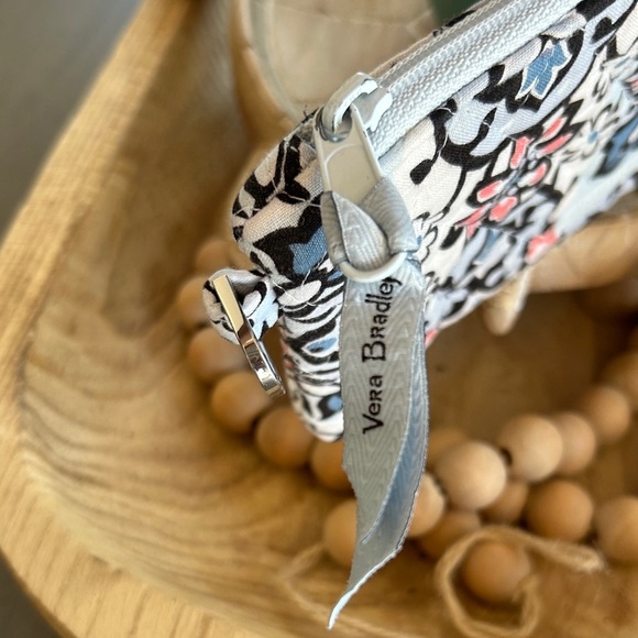 Vera Bradley Blue and Pink Floral Wallet - Picture 3 of 5